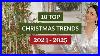 10 Biggest Christmas Trends For 2025