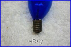 10 Vintage C 6 CHRISTMAS TREE LIGHT BULB CARBON FILAMENT with Tip Japan Working