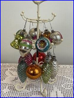 16 pcs vintage Christmas glass ornaments Christmas Tree Ornaments Vintage