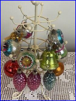 16 pcs vintage Christmas glass ornaments Christmas Tree Ornaments Vintage