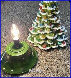 18 Tall Vintage Ceramic Christmas Tree