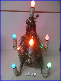 1960's Vintage 9 Light Mirostar C-7 Christmas Tree