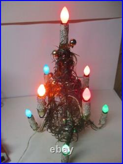 1960's Vintage 9 Light Mirostar C-7 Christmas Tree