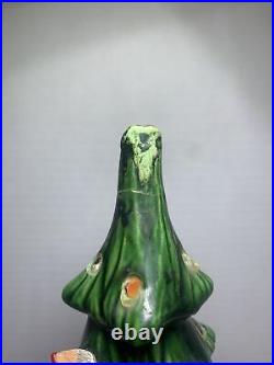 1973 Vintage Holland Mold Ceramic Christmas Tree 19x 11