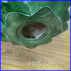 1977 Vintage Mold Ceramic Lighted Christmas Tree 12 Tall