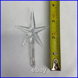 1982 Vintage 2 Piece 16 Ceramic Lighted Christmas Tree Green with Holly Base Nice