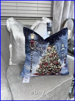 2-nwt Caldeira Vintage Christmas Tree Holiday Decorative Pillows