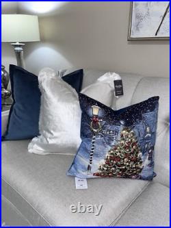 2-nwt Caldeira Vintage Christmas Tree Holiday Decorative Pillows