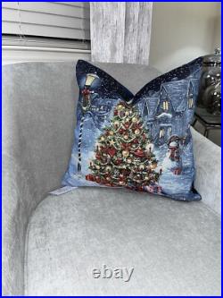 2-nwt Caldeira Vintage Christmas Tree Holiday Decorative Pillows