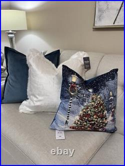 2-nwt Caldeira Vintage Christmas Tree Holiday Decorative Pillows