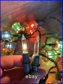 20 PIFCO LANTERNS VINTAGE CHRISTMAS TREE FAIRY LIGHTS Multicoloured Working