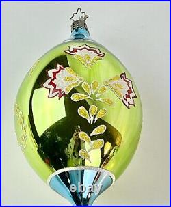 2005 25th Anniv Radko Flora Flare Drop 1011423 Fantasia Christmas Ornament