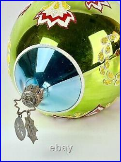 2005 25th Anniv Radko Flora Flare Drop 1011423 Fantasia Christmas Ornament