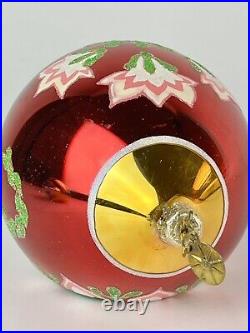 2005 25th Anniv Radko Flora Flare Drop 1011423 Fantasia Christmas Ornament