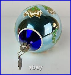 2005 25th Anniv Radko Flora Flare Drop 1011423 Fantasia Christmas Ornament