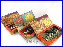3 Vintage Box Sets of 1940's Noma/Clemco Christmas Tree Lights/Bulbs/Woolworth