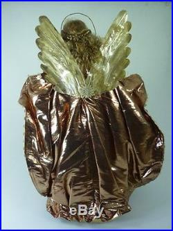 30 inch angel tree topper, vintage christmas ornament