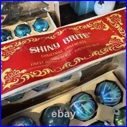 47 Shiny Brite WGermany Christmas Tree Ornaments Vintage 1940s 1950s Various USA 47 Shiny Brite WGermany Christmas Tree Ornaments Vintage 1940s 1950s Various USA