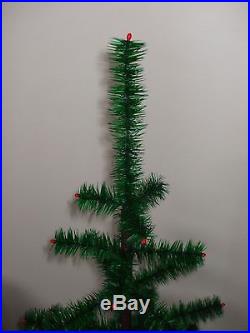 48 Vintage Real Goose Feather Christmas Tree! Made In USA