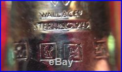 66/1000 WALLACE Sterling Silver Christmas Tree Topper ANGEL 13 LTD ED Rare VTG