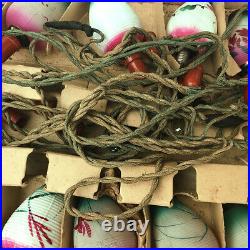 A Scarce Vintage Box Of Alps Lights Chinese Lanterns Christmas Tree Lights Bulbs