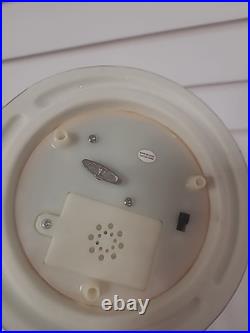 AVON FIBER OPTIC MUSICAL White Porcelain 10 Vintage Christmas Tree