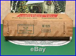 Aluminum CHRISTMAS TREE 3 Foot SPARKLER POM-POM In BoxVintageExcellent