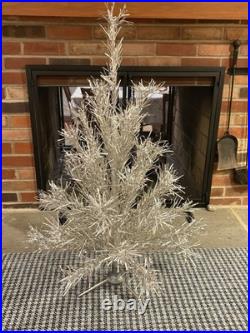 Angel Pine 3 Ft. Vintage Aluminum Christmas Tree Walter Grafton & Sons London