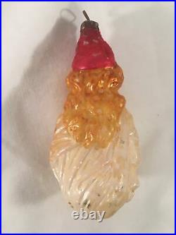 Antique Early 1910 German Glass Lady Liberty Patriotic Christmas Tree Ornament