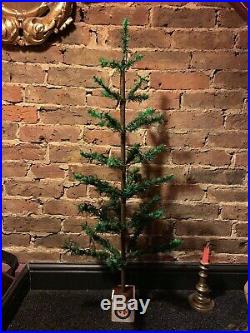 Antique Vintage 39 Goose Feather Christmas Tree