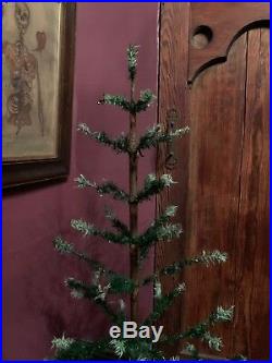Antique Vintage 44 Goose Feather Christmas Tree