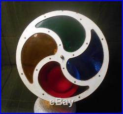 Beautiful ELECTRO Vintage Color Wheel for Aluminum Christmas Tree METAL HOUSING