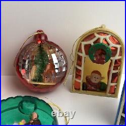 Big Bundle of Antique Vintage Christmas Tree Decorations 30s 40s 50s 60s 70s