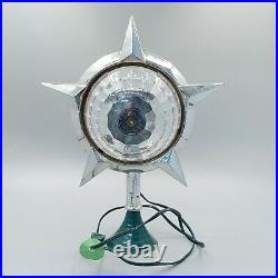 Bradford Atomic Celestial Light Star Christmas Tree Topper with Stand Vintage