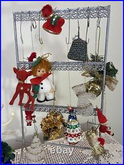 Bundle of vintage Christmas ornaments 20 Pieces Tree Decorations Xmas