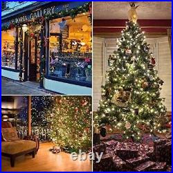 C9 String Lights Outdoor 100ft Vintage Christmas Tree Lights indoor roofline