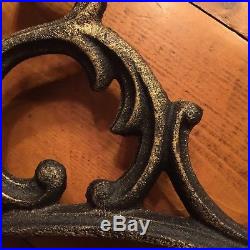 CAST IRON CHRISTMAS TREE STAND Vintage Tradition IN ORIGINAL BOX ORNATE