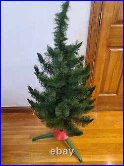 CHRISTMAS. FIR STYLE. Vintage Artificial CHRISTMAS TREE General Foam 1980