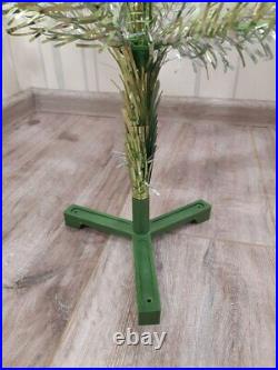 CHRISTMAS. SILVER FIR-TREE. Vintage Artificial Aluminum. CHRISTMAS TREE USSR