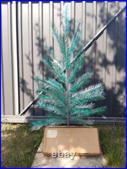 CHRISTMAS. SILVER FIR-TREE. Vintage Artificial Aluminum. CHRISTMAS TREE USSR