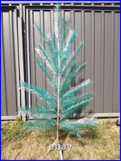 CHRISTMAS. SILVER FIR-TREE. Vintage Artificial Aluminum. CHRISTMAS TREE USSR