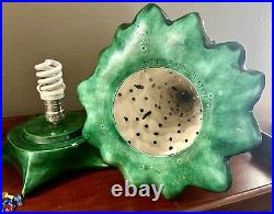 Ceramic Christmas Tree Holland Mold 20 With Base Light-Up Vintage 1970's