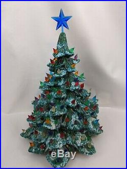 Ceramic Christmas Tree Vintage Scioto 1979