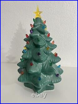 Ceramic Christmas Tree Working 14.5