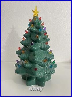 Ceramic Christmas Tree Working 14.5