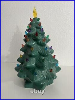 Ceramic Christmas Tree Working 14.5