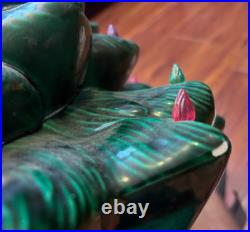 Christmas Tree Cramer Mold 21 Large Ceramic Tall Base 10.5 Base Vintage 1981