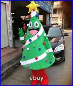 Christmas Tree Mascot Costume Cosplay Party Game Dress Outfit Halloween Adult