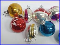 Christmas Tree Toys Cones Balls Glass Vintage GDR Ornaments Rare Old Collectible
