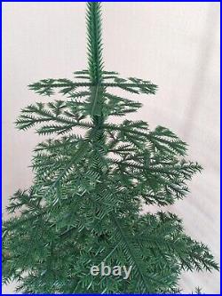 Christmas vintage tree 31.5 inch. Soviet ornaments decor USSR 60 toys, garland